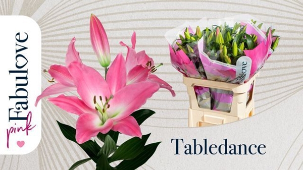 LYS OR TABLEDANCE 40FL 90CM 6 F+